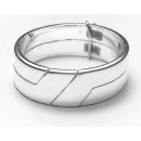 Silver Puzzle Ring 2-band